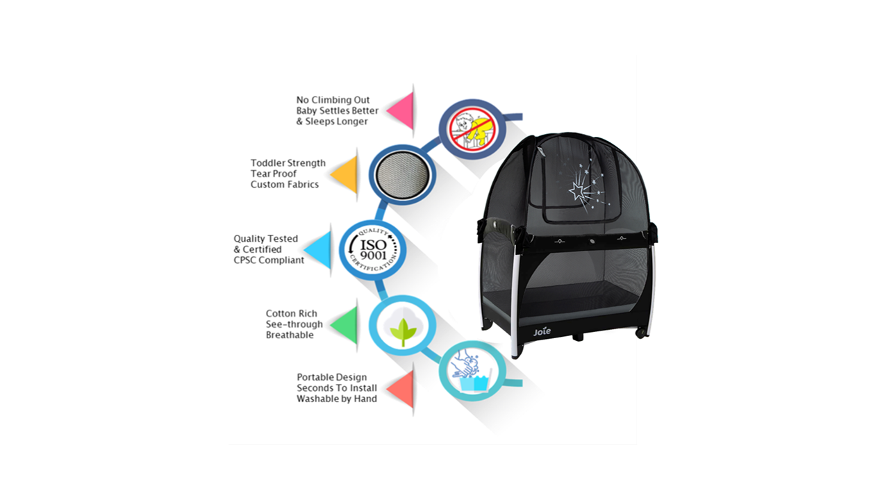 Baby Crib Tents Travel Pack n Play